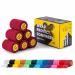 6 Rolls SPORTTAPE Self-Adhesive Football Sock Tape | 7.5cm x 4.5m - Maroon/Claret | Cohesive Bandage - Pet Bandage Vet Wrap for Dogs & Horses | Compression Bandage Shin Pad Tape Football Ankle Tape Maroon 7.5x450 cm (Pack of 6)