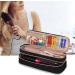 Hair Dryer Travel Bag Double Layer Travel Carrying Organizer Bag Travel Organizer Case with Interior Pockets Portable Dryer Case Hair Dryer Bag for Flat Irons Straighteners Curling Iron - Buy Online on GoSupps.com