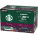 Starbucks French Roast Dark Roast Coffee Single Serve Keurig K-cup Pods 6 Boxes 60 Capsules French Roast 10 count (Pack of 6) - Buy Online on GoSupps.com