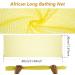 Net Long Bath Sponge - Exfoliating Shower Scrubber & Foam Lather Towel for Fluffy Skin Smoothing Daily Use - Buy Online on GoSupps.com