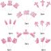 24 Pack First Holy Communion Cupcake Toppers with Glitter Cross Bible Angel God Bless Cupcake Picks First Communion Baptism Religion Theme Birthday Party Cake Decorations Supplies Pink 4-pink-new - Buy Online on GoSupps.com