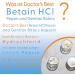 Buy Doctor's Best Betaine HCL with Pepsin & Bitter Substances 650mg - 360 Gluten-Free Soft Capsules High Dose Laboratory Tested Non-GMO International Shipping - Buy Online on GoSupps.com