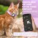 Waterproof Reflective Airtag Cat Collar - XS Purple (18-23cm) with Safety Lock for Kittens & Small Dogs - Buy Online on GoSupps.com
