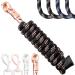 Esposita F hrkrick Connection Trick Solid Champion Edition with panic hooks or carabin hooks snap hooks rope (black/ rose gold panic hook) black/ rose gold panic hooks