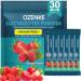 OZENKE 30 Sticks Electrolyte Powder Packets Sugar Free Hydration Packets Electrolytes Drink Mix for Rapid Hydration, Strawberry & Raspberry Flavor