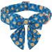 Aring Pet Pumpkin Dog Hales Band Cotton Halloween Plaid Dog Hales Band with sailor fly cute blue Halloween-K rbis doghale straps for small medium-sized and large dogs Large (Pack of 1) C: Located pumpkin
