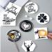 KASYU Infusible Ink Transfer Sheets Bundle - 8Pcs 12x11.8Inch Black Sublimation Paper for Cricut Mug Press and Poly Coaster/Fabric - Buy Online on GoSupps.com