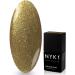 NYK1 NAILAC - GOLD WOW - Professional Gel Nail Polish - UV and LED Drying - Quick Soak Off Gel Polish 10ml - Over 100 Gel Nail Polish Nailac Colours to Choose From!