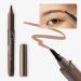 Long-lasting  Waterproof  Eyebrow Tattoo Pen  Creates Natural Looking Brows  Eyebrow Definer Tint  Super Soft Brow Pen  Liquid Eyebrow | PASSIONCAT 2X Eyebrow Tint Pen (No.2 Natural Brown)