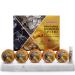 Nutriglow Platinum Diamond Gold and Pearl Facial Kit 6-Pieces Skin Care Kit for Women 250 Gm+10Ml