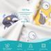 ZIGJOY Baby Swaddle Wearable Blanket 0.5 Tog 100% Cotton for Newborn 0-6 Months - Buy Online on GoSupps.com
