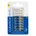 Curaprox CPS 09 Prime Refill Interdental Brushes, 8-Piece Refill Pack Interdental Brushes CPS 09 Prime, 0.9 mm Diameter, 4 mm Effectiveness, Yellow Yellow 8 Count (Pack of 1)