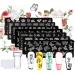 7 Pcs Nail Stamping Plates + 1 Stamper + 1 Scraper Lace Flower Butterfly Pendant Pattern Nail Art Stamp Stamping Template Image Plate Nail Art Stamper Scraper Nails Tool