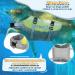 Pecute Reflective Dog Life Jacket - Adjustable Swimming Vest for Dogs (Medium) - Buy Online on GoSupps.com