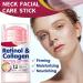 Retinol Face Stick Retinol & Collagen Firming Serum Stick with Hyaluronic Acid Neck Facial Care Day & Night Lifting & Firming Anti Wrinkle Moisturizer Balm Cream for All Skin Types 1.41OZ - Buy Online on GoSupps.com