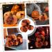 ORFOFE 3pcs Halloween Pumpkin Photography Props Pumpkin Plush Thanksgiving Throw Pillow Pumpkin Stuffed Animal Halloween Pumpkin Adorn Pumpkin Shaped Home Decor Desktop Supplies Pp Cotton Orange2 15X15X15CM - Buy Online on GoSupps.com