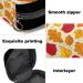GIAPB Period Bag Sanitary Napkin Storage Pad Holder | Autumn Leaves Orange Color - Buy Online on GoSupps.com