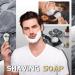 5 Pieces Natural Shaving Soap & Brush Set - Smoothest Wet Shave Fast Lather Eco-Friendly Puck Soap - Buy Online on GoSupps.com