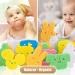 Cute Fun Cellulose Compressed Sponges - Bath Cleaning, DIY Crafts (Random 3 Pack) - Buy Online on GoSupps.com