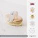 Hydrea London Natural Dry Body Brush | Exfoliating Skin Brush | Cellulite Remover | Lymphatic Drainage | FSC Certified - Buy Online on GoSupps.com