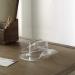 Huang Acrylic Small Cowboy Hat - Versatile Home Decor and Chip & Dip Serving Bowl | Ideal for Dining, Hosting | Durable Construction, Easy to Clean - Premium Clear Acrylic - Buy Online on GoSupps.com