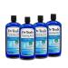 Dr Teal's Foaming Bath with Pure Epsom Salt Vapor Bath 24 fl oz (Pack of 4) (Packaging May Vary) Menthol & Camphor 24 Fl Oz (Pack of 4)