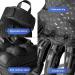 TBusingoto Tactical Gloves for Men - Touchscreen Motorcycle & Outdoor Gloves for Airsoft Paintball Hunting Climbing - Black - Buy Online on GoSupps.com