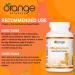 Orange Naturals - Magnesium Glycinate Powder 200mg 90g - Magnesium Bisglycinate Supplements for Men and Women - Relaxation Sleep Support Pressure Relief Healthy Bones Healthy Teeth & Muscle Function 90 g (Pack of 1) 200 mg - Buy Online on GoSupps.com