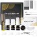 DONG RHYME Brow Lamination Kit Professional Eyebrow Lamination Kit Semi-Permanent Brow Lift Kit Long Lasting 6-8 Weeks Bushy & Full Brows Easy to Use Eyebrow Lift Kit at Home DIY A-black