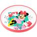 Thenoo Minnie Mouse Children's Tableware Set - BPA-Free Slip-proof 5-Part Dishware & Cutlery in Baby Pink - Reusable Plates Bowls and Cups for Kids - Buy Online on GoSupps.com