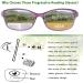 Anti Fog Bifocal Reading Glasses Safety Readers Blue Light Blocking for Men Women with Shields Anti UV400 Eyewear Purple 2.0 x - Buy Online on GoSupps.com