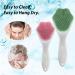2 PC Silicone Facial Cleansing Brushes for Sensitive Skin - Manual Exfoliating and Cleansing Brush Set - Fine Bristles, Easy to Clean - Pink & Green - Buy Online on GoSupps.com
