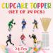 American Football Cupcake Topper American Football Cupcaketopper - Buy Online on GoSupps.com