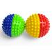 2x DBT skills hedgehog ball |Magnetic high stress acupressure ball |For stress relief or massage |against tension and for more mobility and concentration (4 colors) 4 colors 32 mm