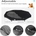 HiCaptain Pet Playpen Top Cover - Escape-Proof Sunshade Shield for 24 8 Panel Dog Crate Pen - Buy Online on GoSupps.com