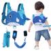 Lehoo Castle Kids Safety Leash 4-IN-1 Kids Leash Wrist Anti-lost Belt Wrist Link (Whales)
