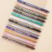 Joyeee 12 Colored Glitter Eyeliner Pencil Set Eye Liner Pen Brown Blue Red White Green Glitter Black Eyeliner Eyeshadow Waterproof Smudgeproof Long Lasting Gel Eyeliner Make Up for Girl Women Gift #042 - Buy Online on GoSupps.com