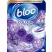 Bloo Colour Active Toilet Rim Block Lavender with Anti-Limescale Cleaning Foam Dirt Protection and Extra Freshness - 50g 50 g (Pack of 1)
