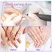 Doumneou 3 Pieces Tungsten Carbide 5 in 1 Nail Drill Bit Multifunctional Tapered Carbide Nail Drill Bit Use for Left Hand - Buy Online on GoSupps.com