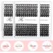 Riya DIY 40D-50D Eyelash Extensions 240pcs Clusters D Curl | Wispy Lashes Volume Individual DIY Clusters - Buy Online on GoSupps.com