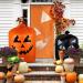 Giiffu Halloween Leaf Lawn Bags (3648 & 2430) - Pack of 9 Giant Jack-o-Lantern Pumpkin Bags for Outdoor Fall Decoration - Buy Online on GoSupps.com