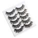 5 Pairs False Eyelashes Natural Fake Eyelashes Fluffy Hand-made Eyelashes Extension (3D301)