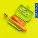 Curaprox CS 5460 Ortho Travel Refill | Duo-Pack Brush Heads for Travel Toothbrush - Orange - Buy Online on GoSupps.com