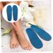 3pcs Blue Orthotic Shoe Insoles - Arch Support Inserts for Foot Pain Relief | International Shipping Available - Buy Online on GoSupps.com