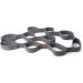 BODYMATE Stretch Band with 10 Loops - 100% Natural Cotton 190cm Long 3.8cm Wide - Ideal for Home Workouts & Fitness Training - Buy Online on GoSupps.com