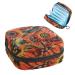 Women's bonds Storage pockets Stillpad Waller Oil Paniting Sunflower Portable Period Kit Bag Feminine product bag for women girls color1