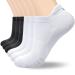 Coskefy sneaker socks men 43-46 6 pairs of socks women 35-38 39-42 47-50 paddock cotton sports socks breathable unisex black white gray ... 39-42 black-3 (3 pairs)+white-3 (3 pairs)