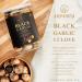 Premium Homtiem Black Garlic 8.82 Oz - Fermented for 90 Days, High in Antioxidants - Non-GMO, Ready to Eat Superfood Snack - Healthy Recipes Included - 1 Pack - Buy Online on GoSupps.com