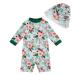 upandfast Baby Girls Swimsuit Baby Swimming Costume UV Baby Girls' Swimwear with Snap Bottom UPF 50+ Sun Protection 2-3 Years Pink Flower
