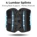 ZOYER USA Recovery Back Brace with Lumbar Support - Chronic Pain Relief & Posture Corrector for Sciatica | Adjustable Tension S/M - Buy Online on GoSupps.com